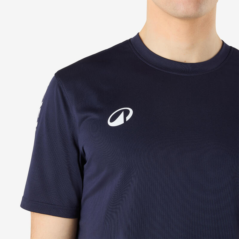 Tricou Handbal H100 Bleumarin Adulți