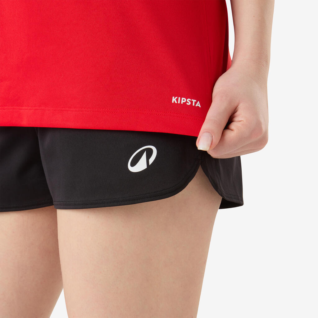 Women's Handball Shirt H100 - Black