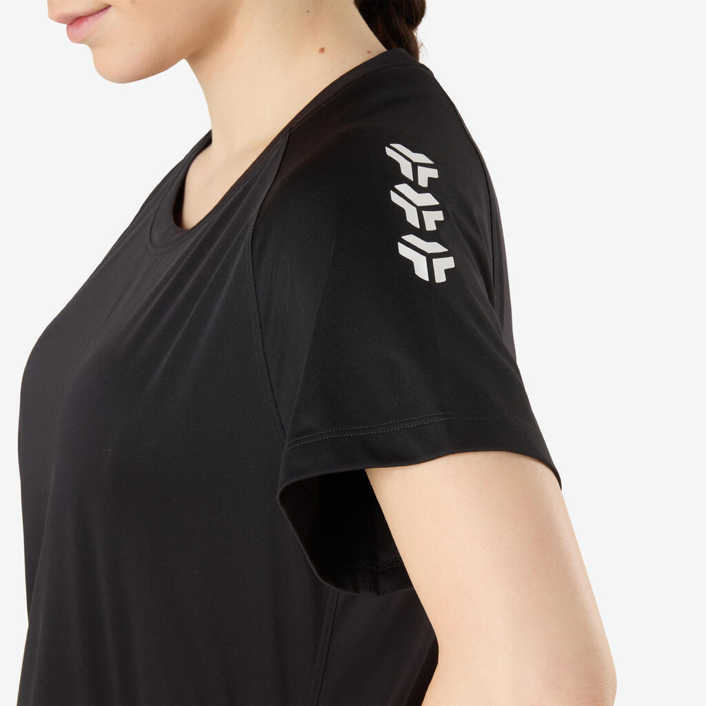 Women's Handball Shirt H100 - Black