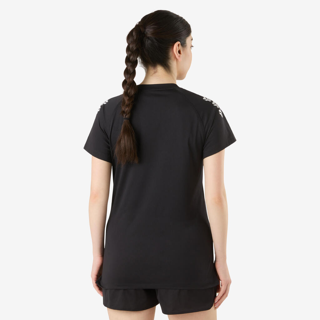 Damen Handball Trikot - H100 schwarz 