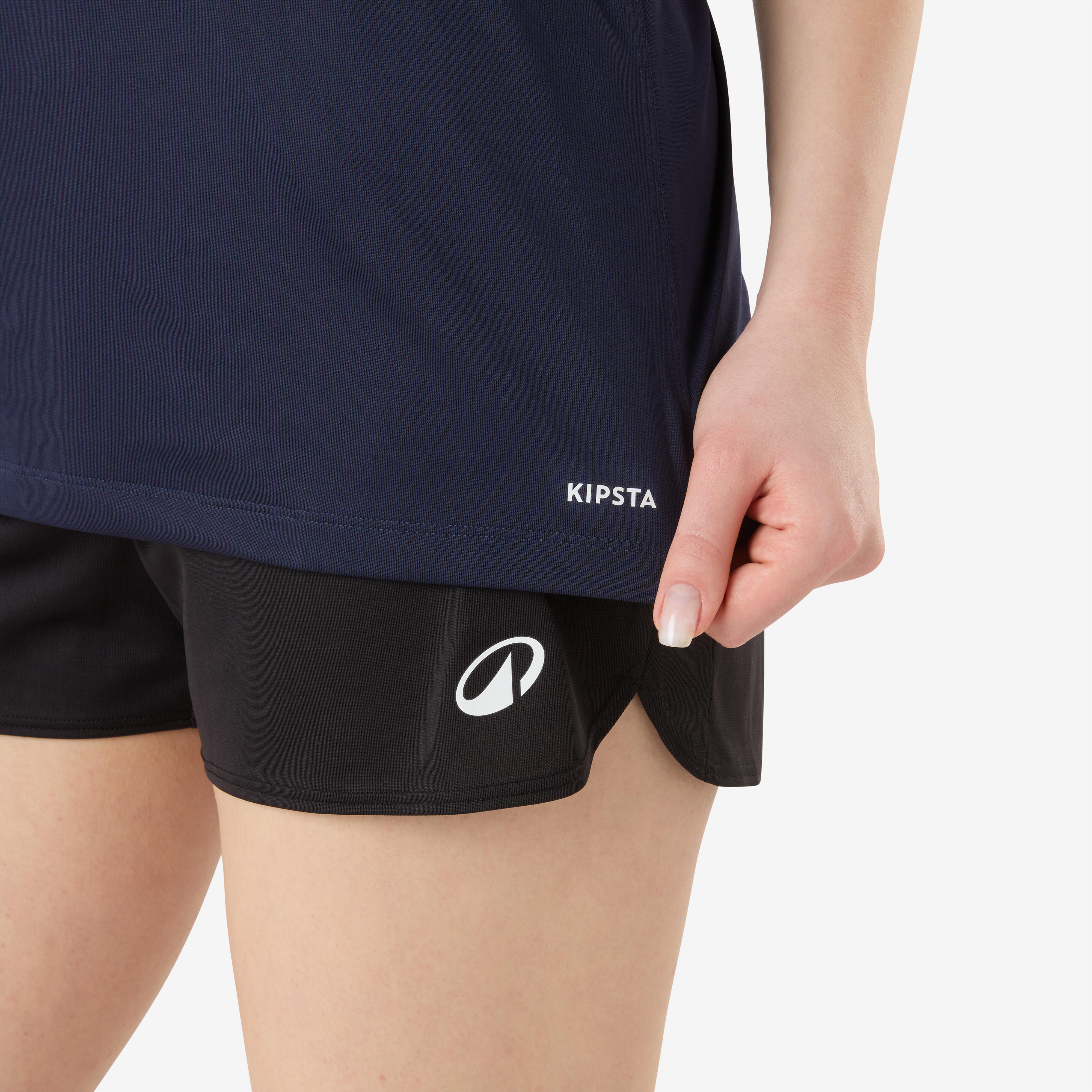KIPSTA Dámsky dres na hádzanú H100 námornícky modrý S · záber 6
