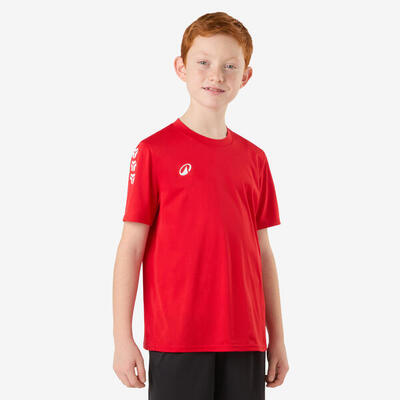 Maglia pallamano bambino H 100 rossa