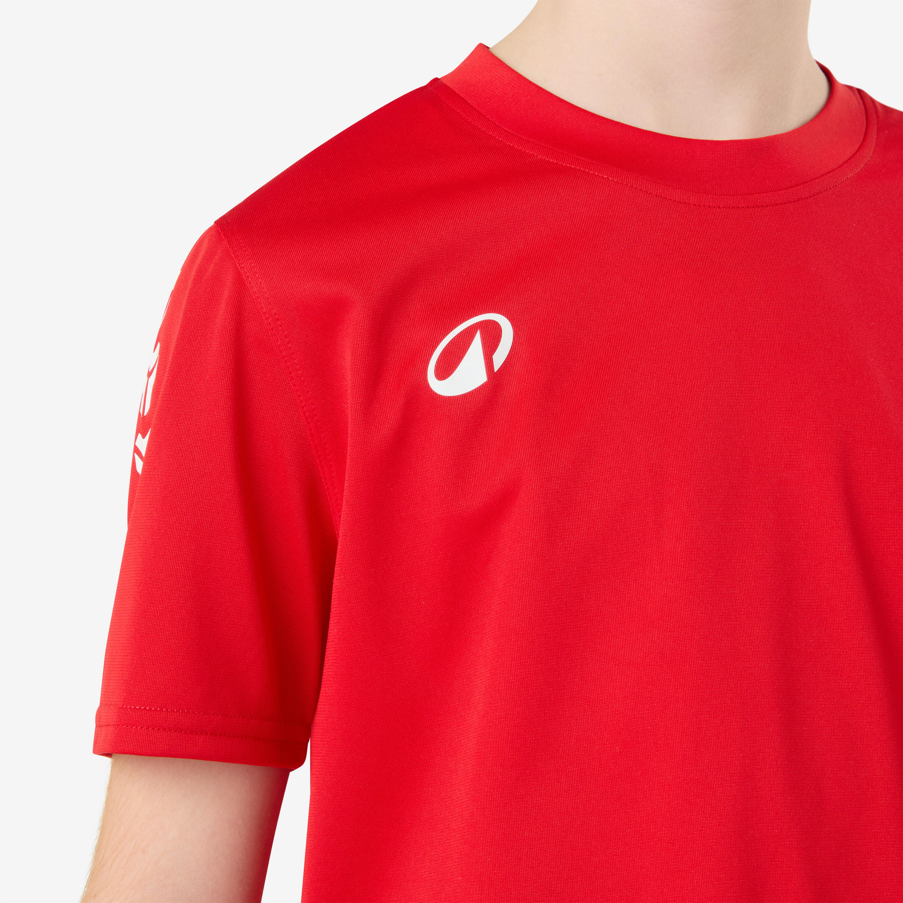 Camiseta de balonmano niño - H100 rojo 3/12