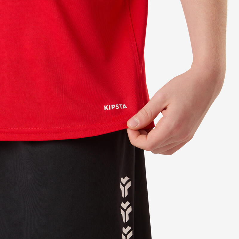 Maillot de handball enfant - H100 rouge