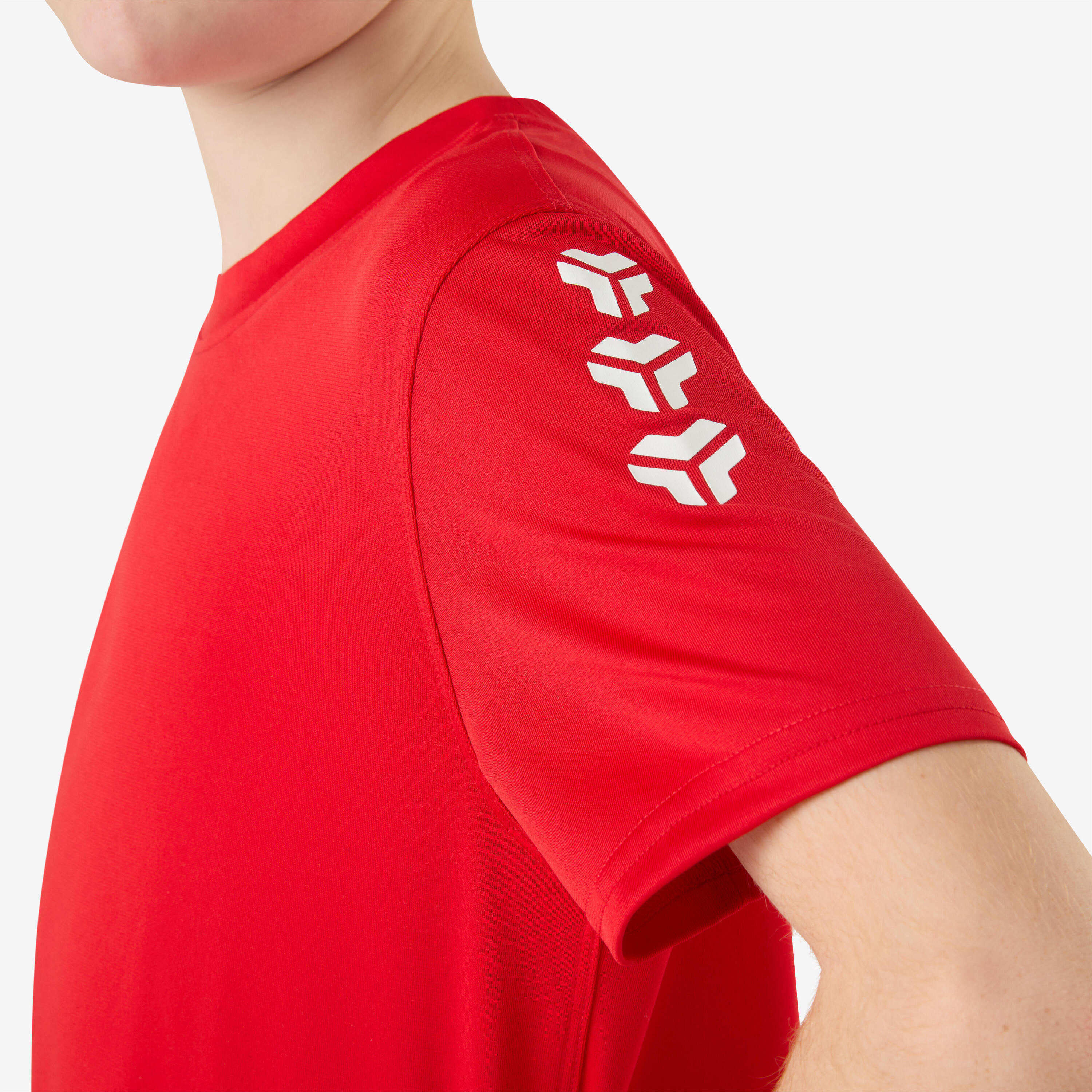Camiseta de balonmano niño - H100 rojo 4/12