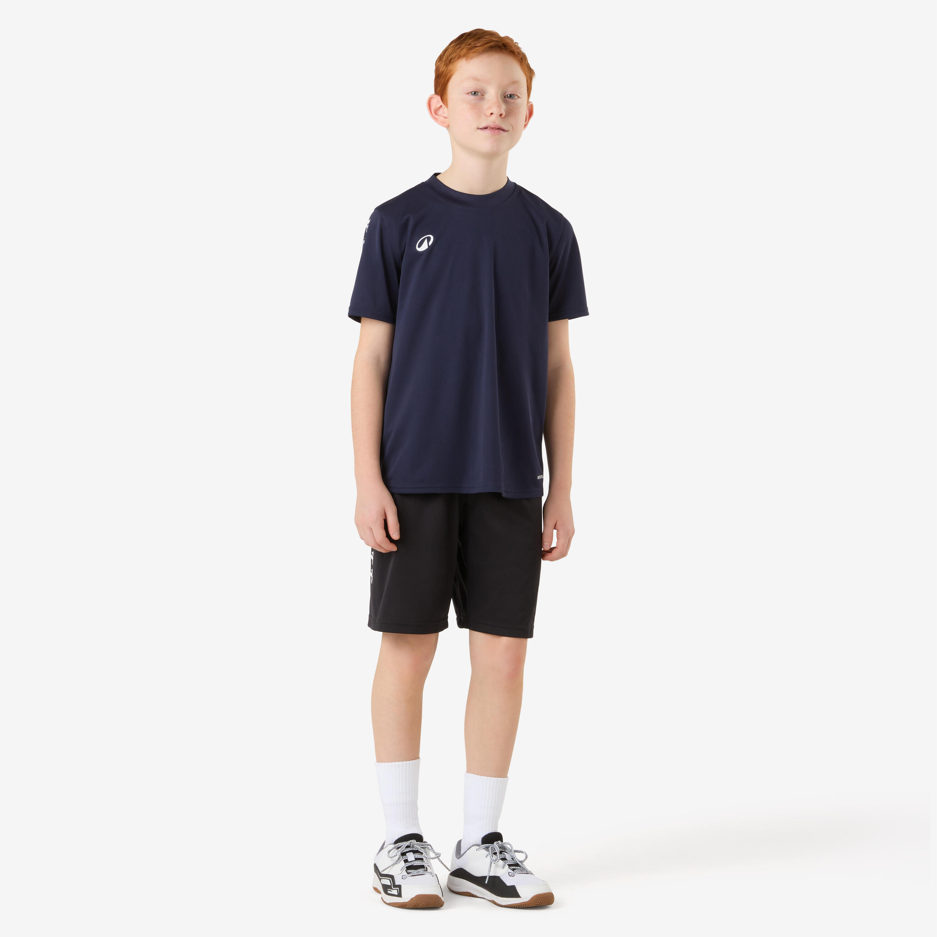 Camiseta de balonmano niño - H100 marino 7/12