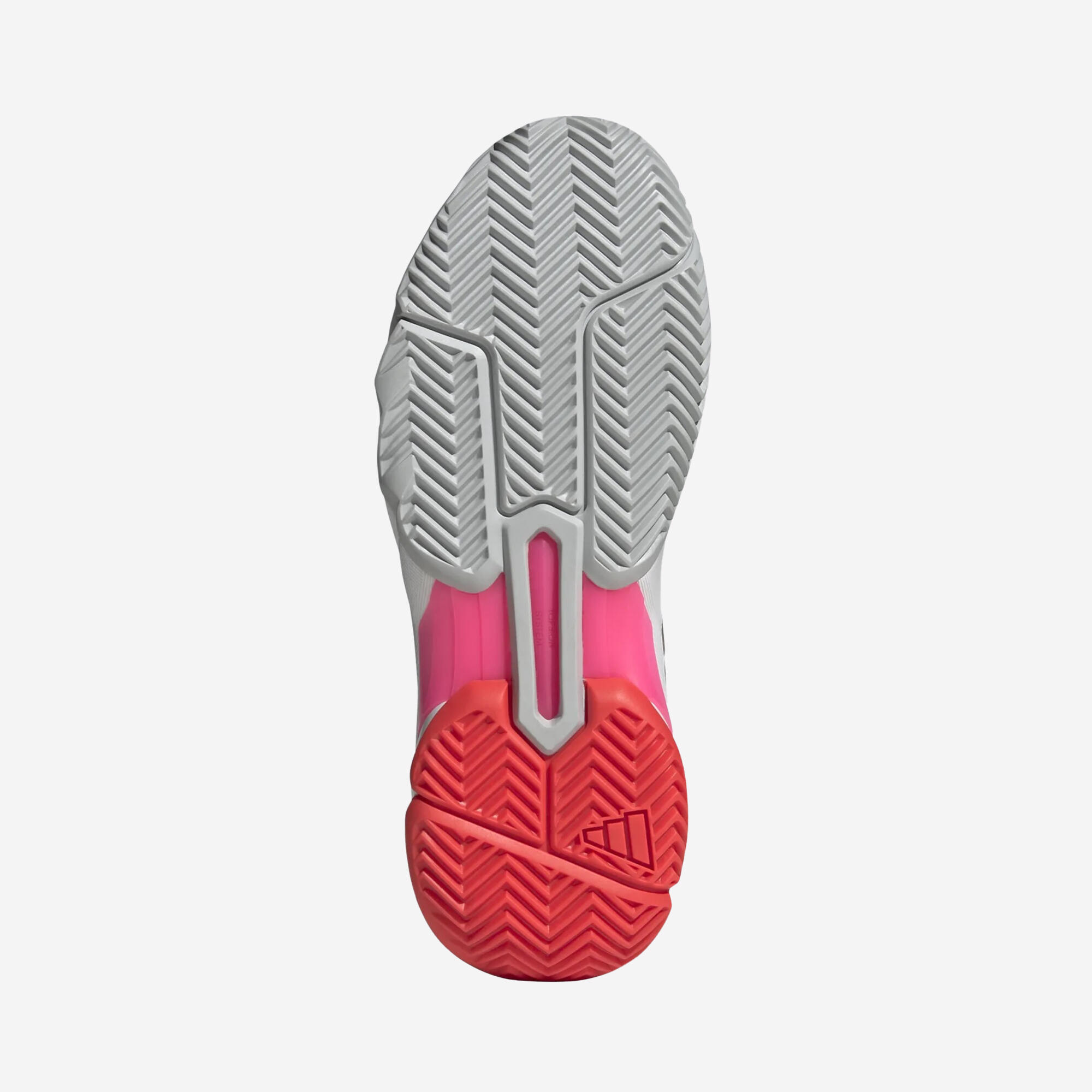 Multicourt tennisschoenen voor dames CourtJam Control 3 wit roze 4/9