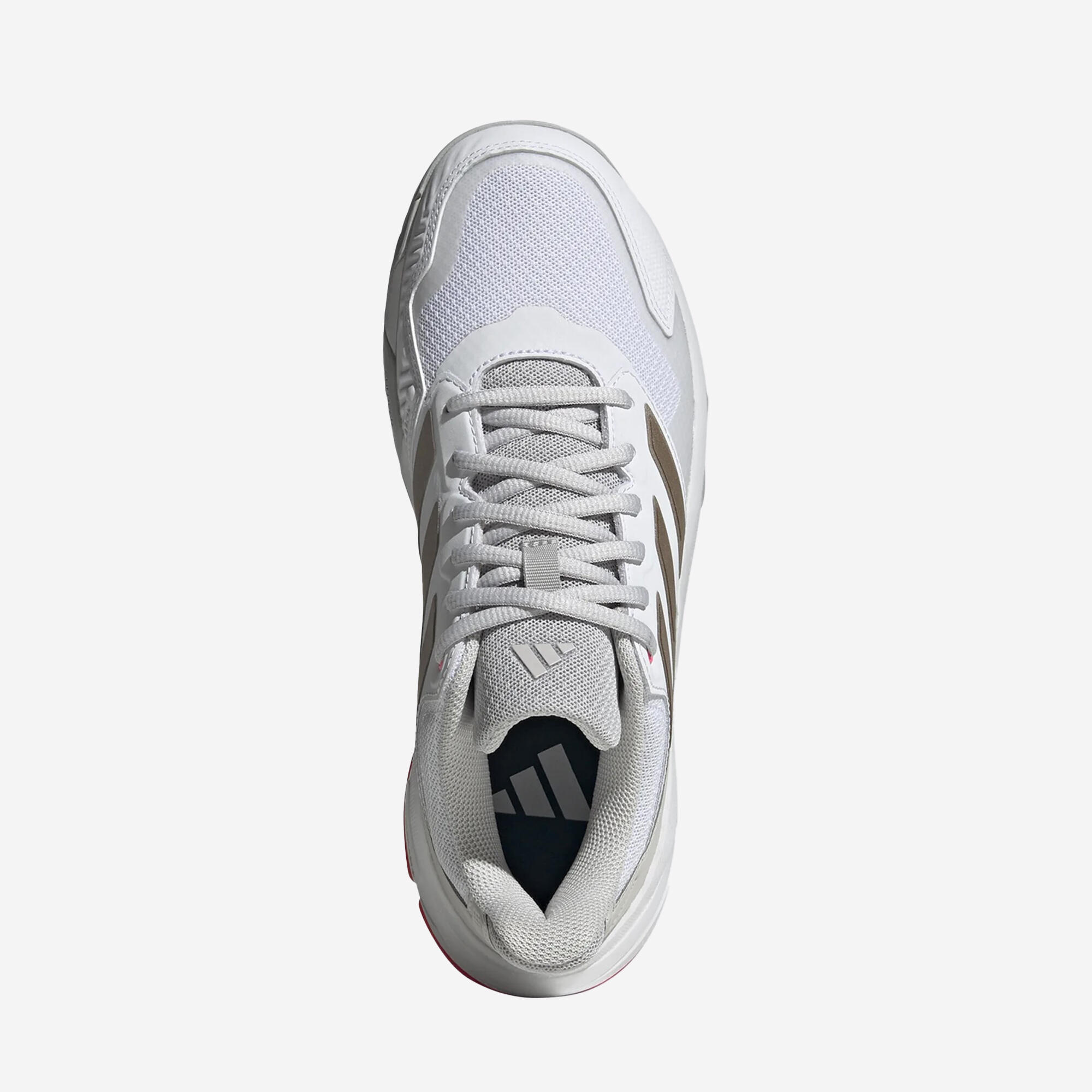 Multicourt tennisschoenen voor dames CourtJam Control 3 wit roze 6/9