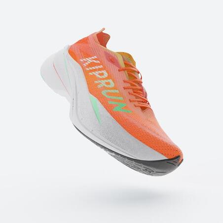 Кросівки чоловічі для бігу Kiprun KD900X з карбоновою вставкою помаранчеві