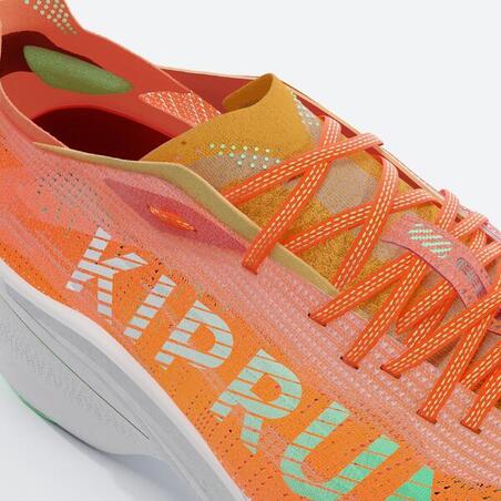 Кросівки чоловічі для бігу Kiprun KD900X з карбоновою вставкою помаранчеві