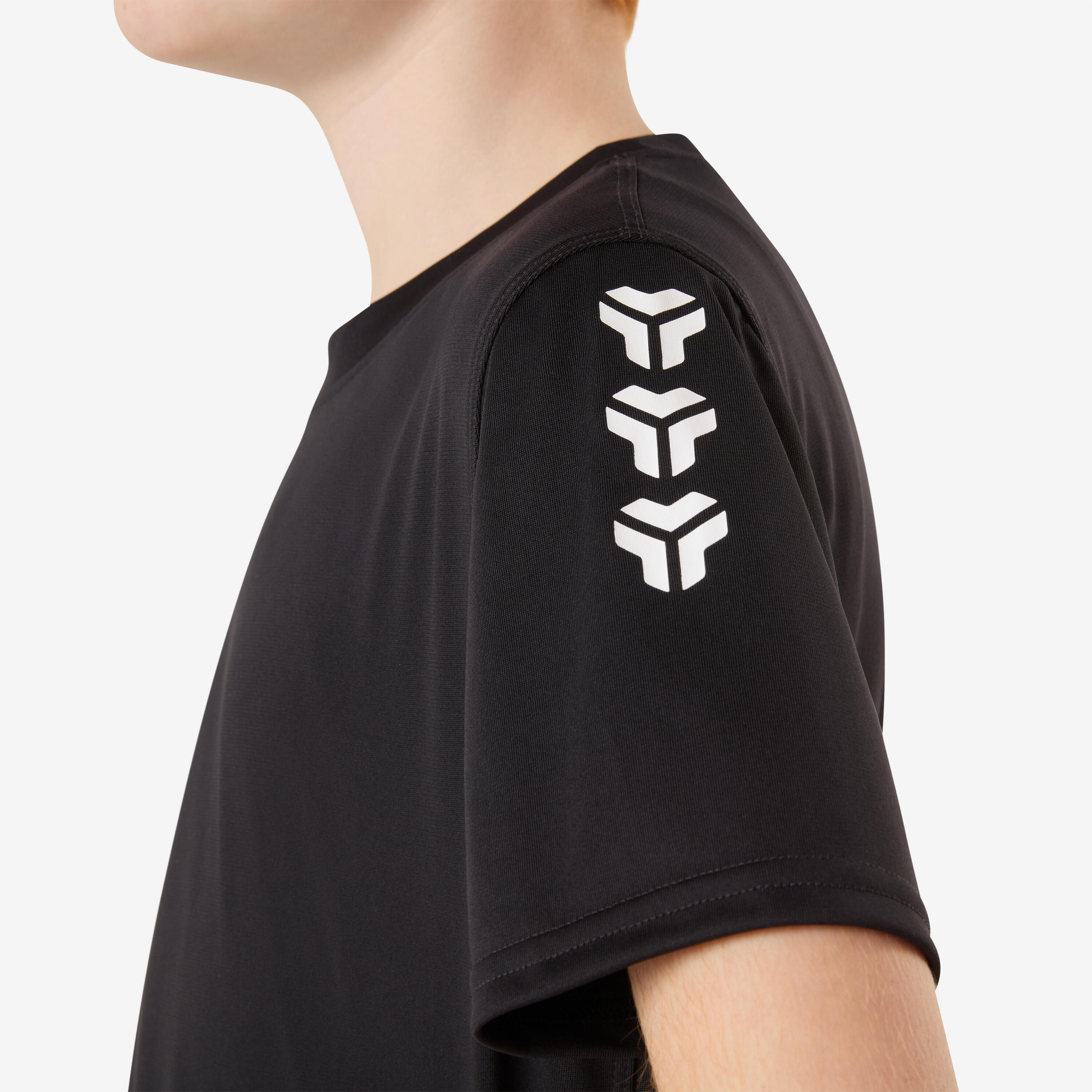 Camiseta de balonmano niño - H100 negro 4/11