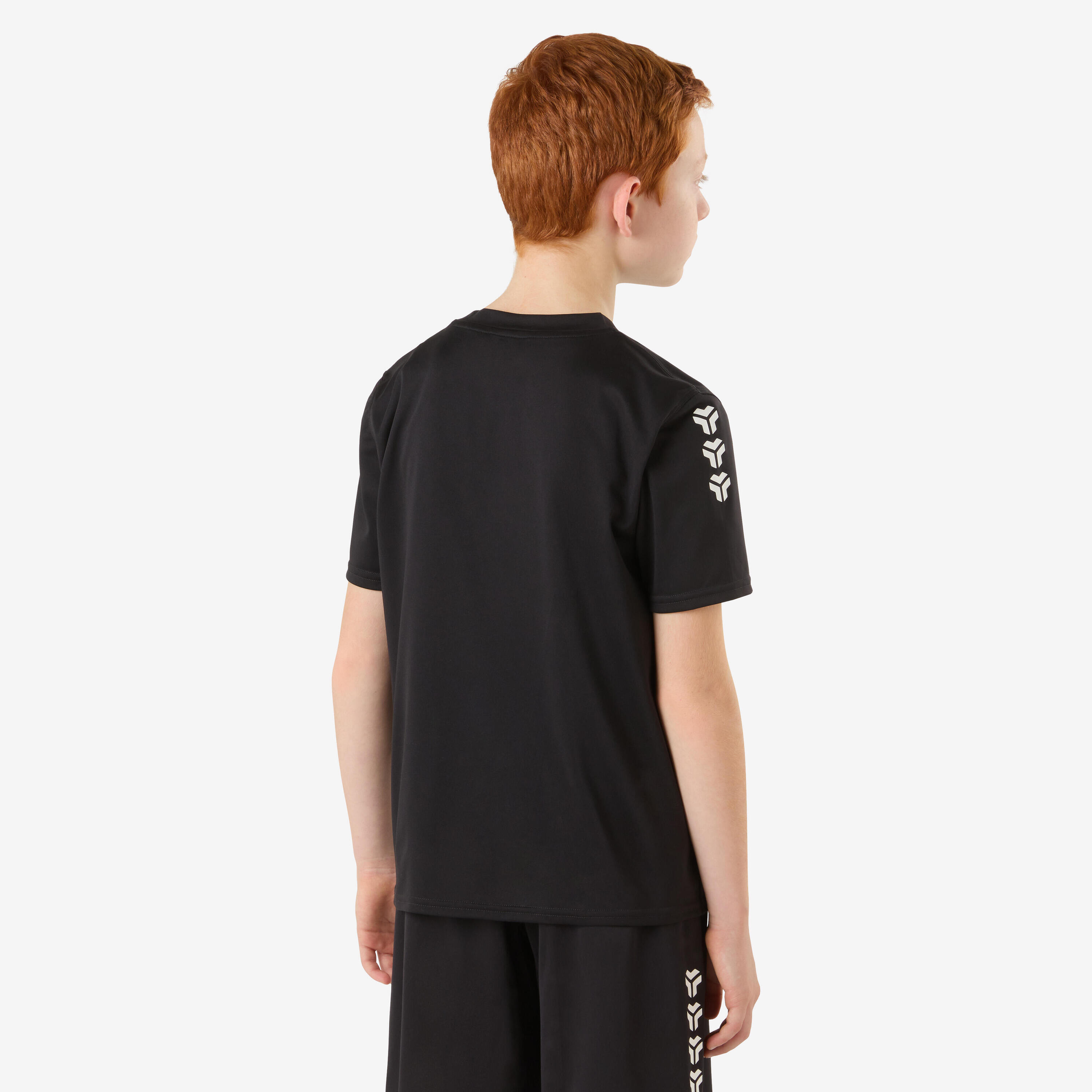 Camiseta de balonmano niño - H100 negro 2/11