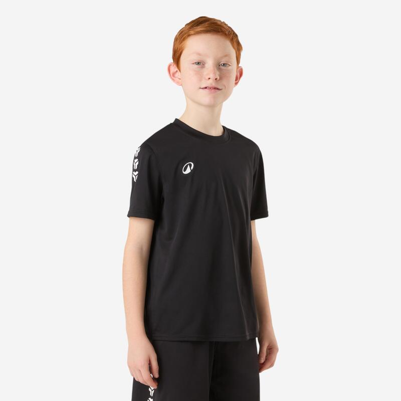 Camisola de Andebol Criança H100 Preto