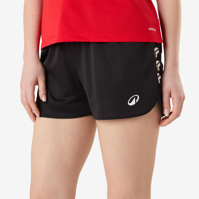 Damen Handball Shorts - H100 schwarz 