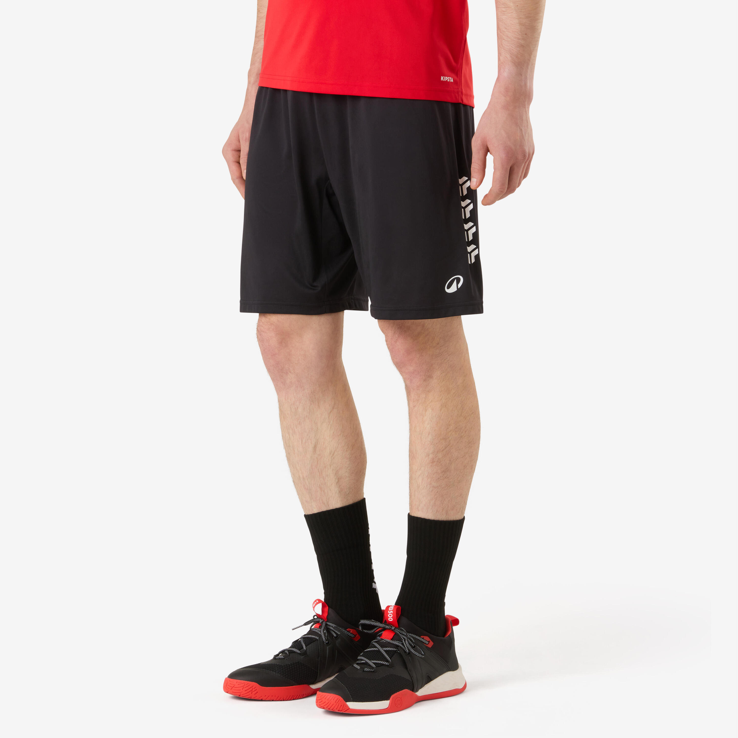 Herren Handball Shorts - H100 schwarz  3/7