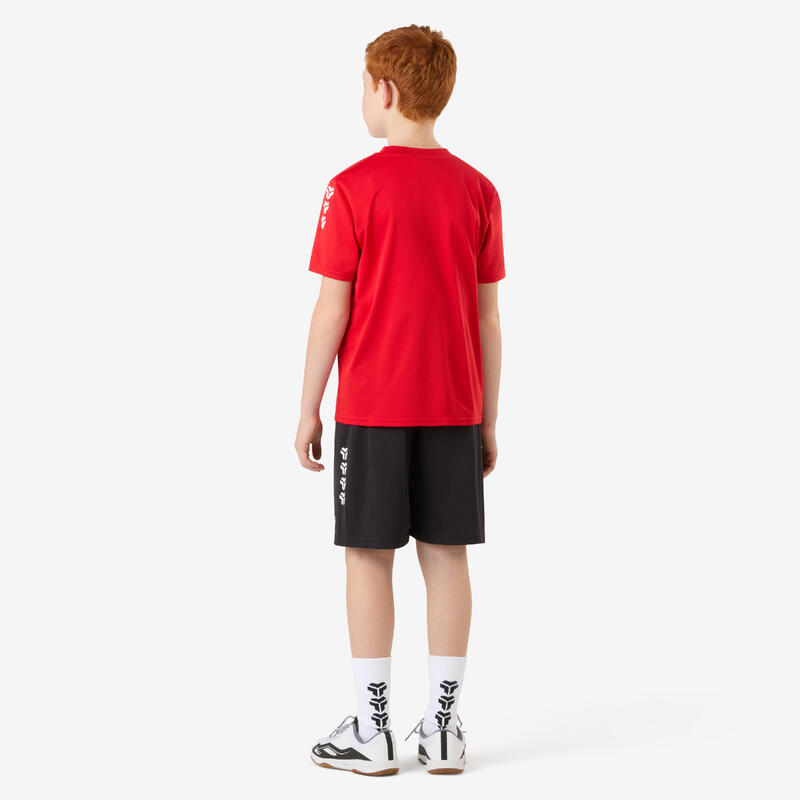Short de handball enfant - H100 noir