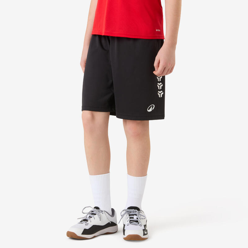 Short de handball enfant - H100 noir