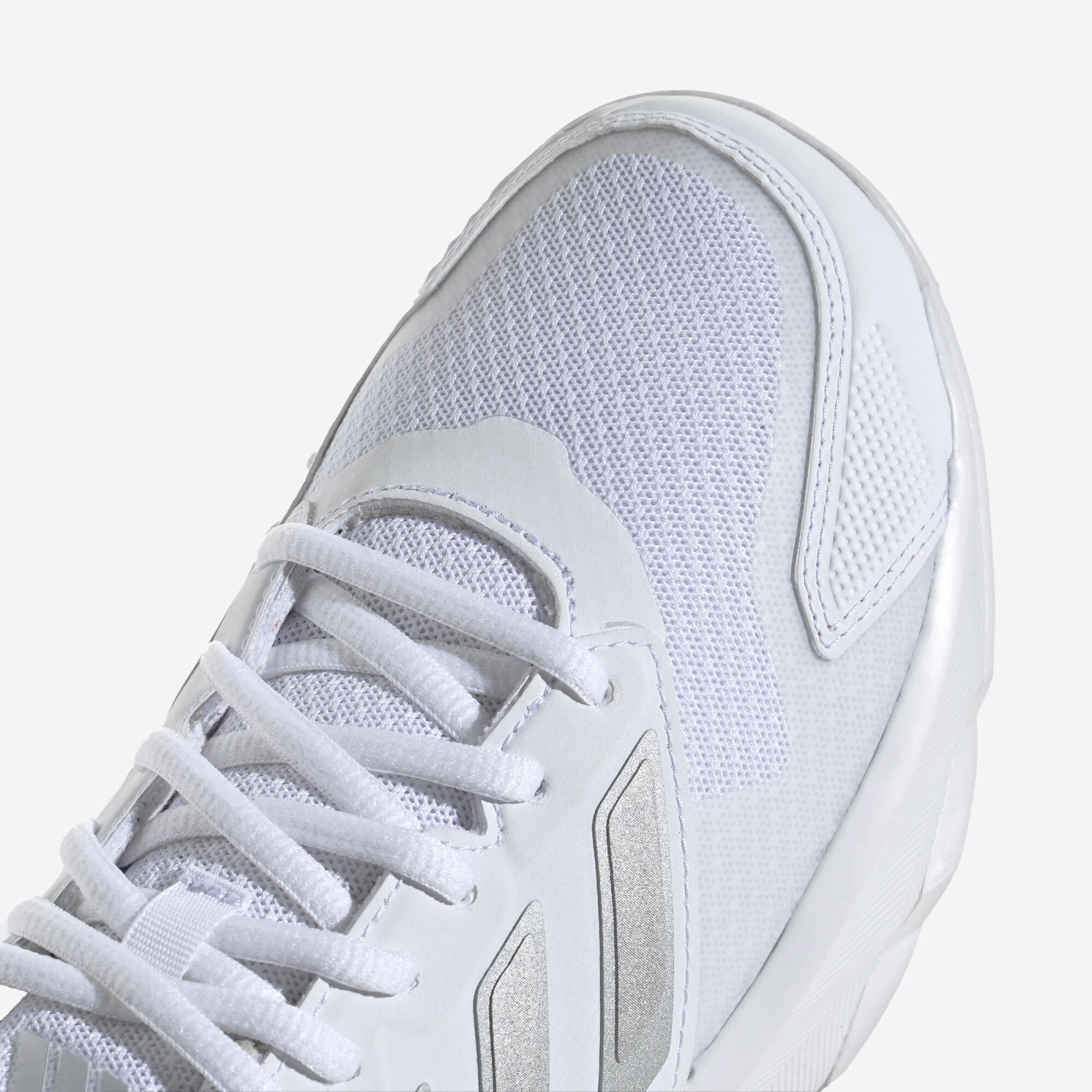 Gravel tennisschoenen voor dames CourtJam Control 3 wit grijs 8/8