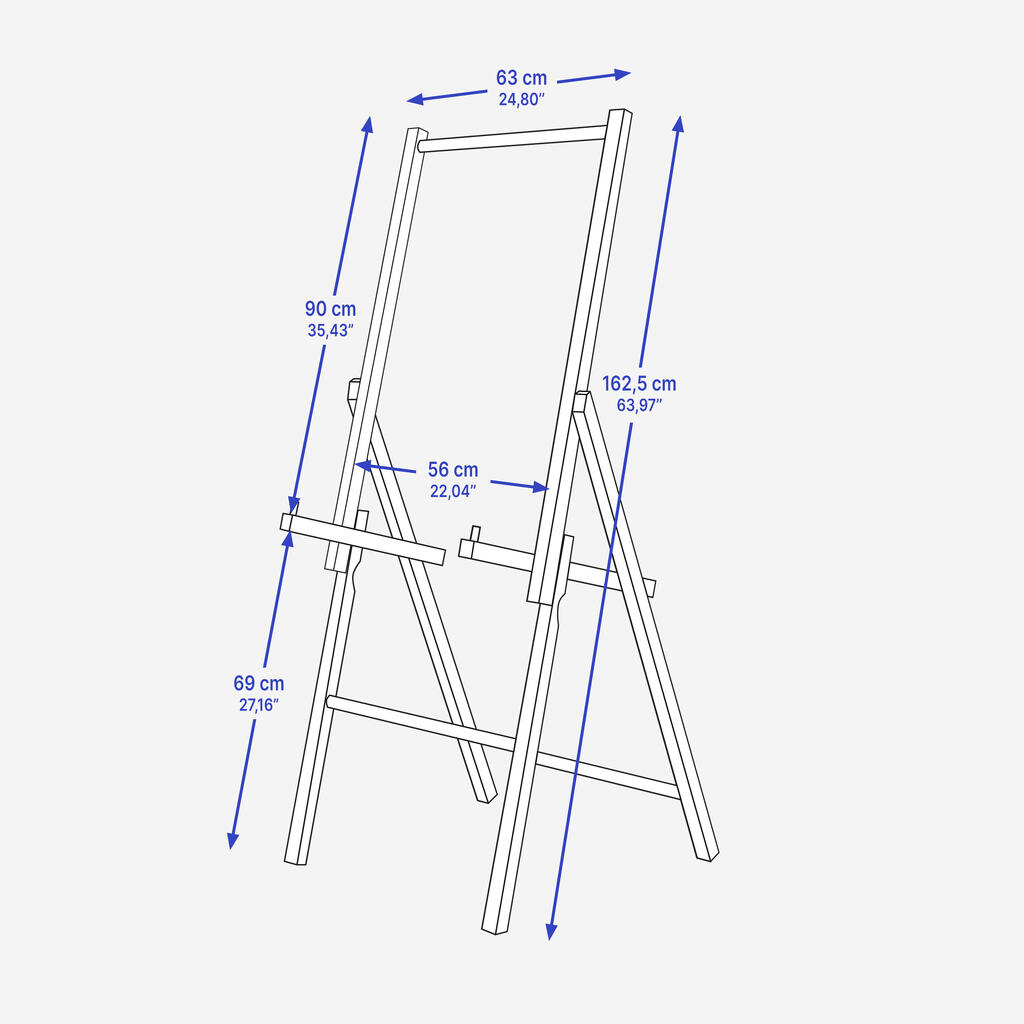 4-Leg Archery Target Stand CL 200 NC