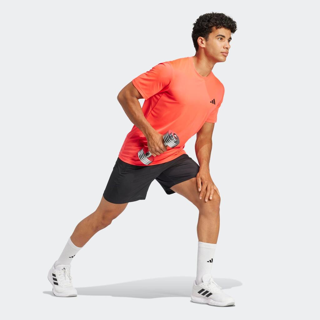 Ανδρικό αθλητικό t-shirt Aeroready - Κόκκινο