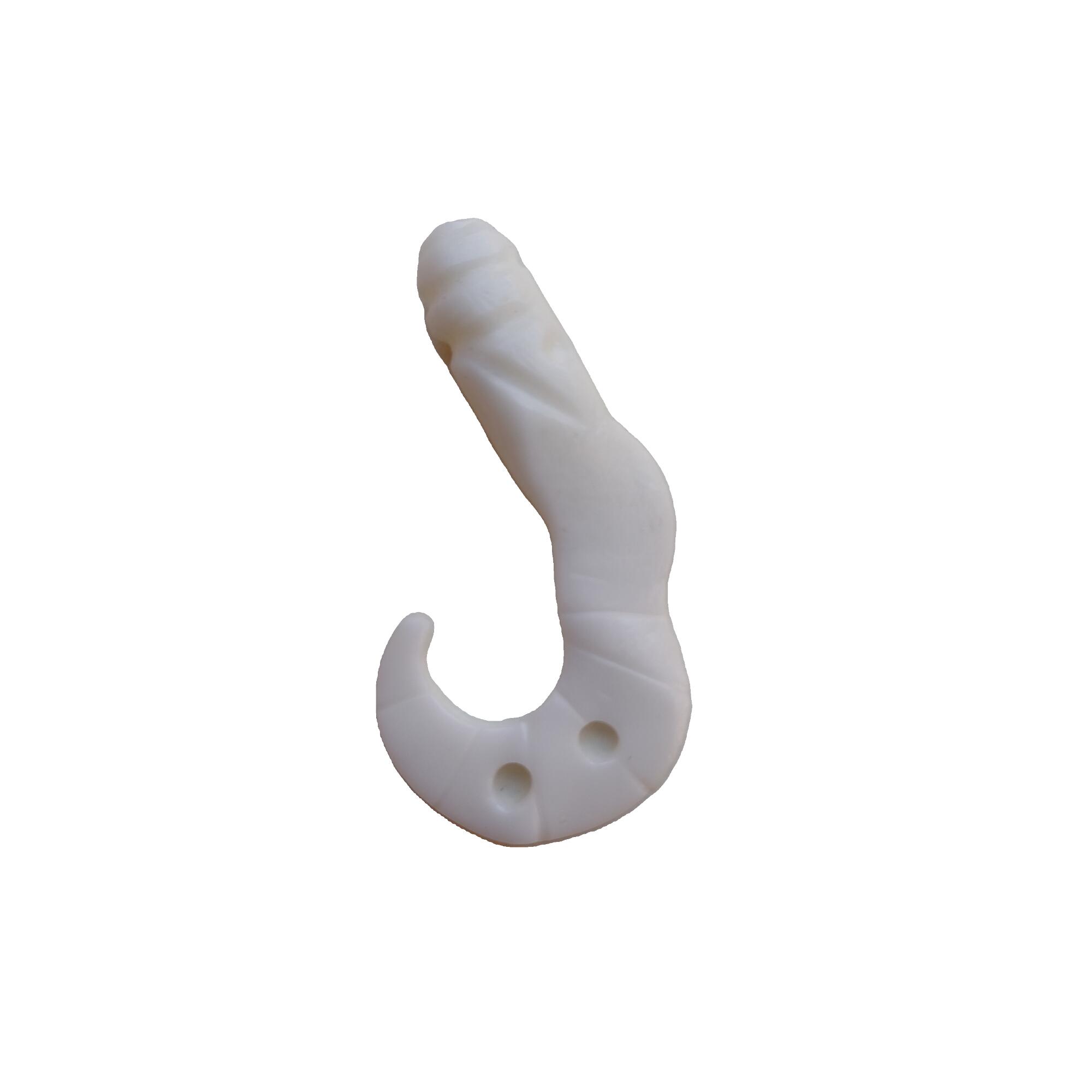 Esca morbida grub Antiche Pasture Illuminor Baits Falcetto bianco 2/2