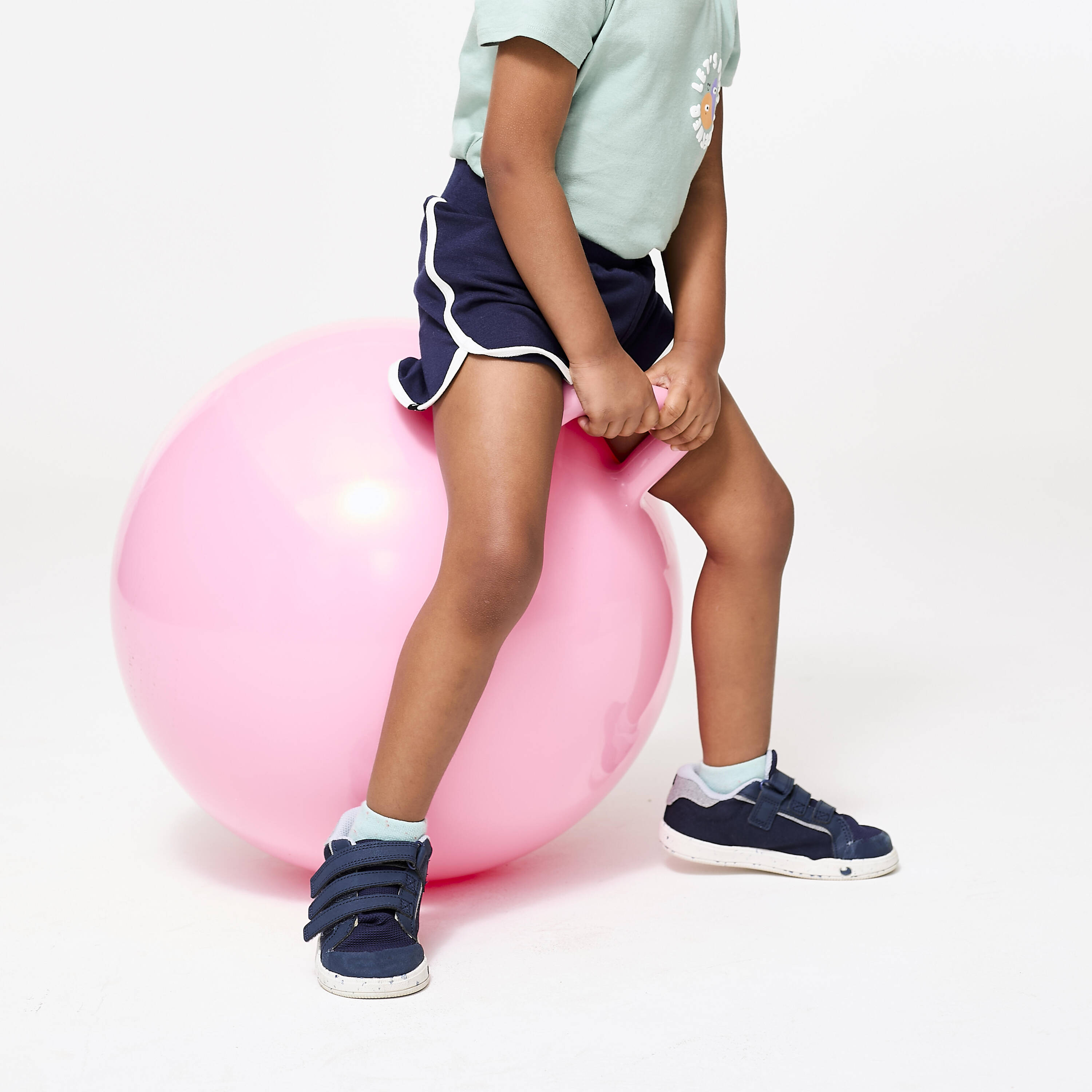 Kids Hopper Ball Jumpball 45 cm -  Pink -  5