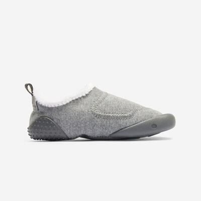 Zapatillas slipper forro primeros pasos Bebé Domyos 550 azul del 20 al 32