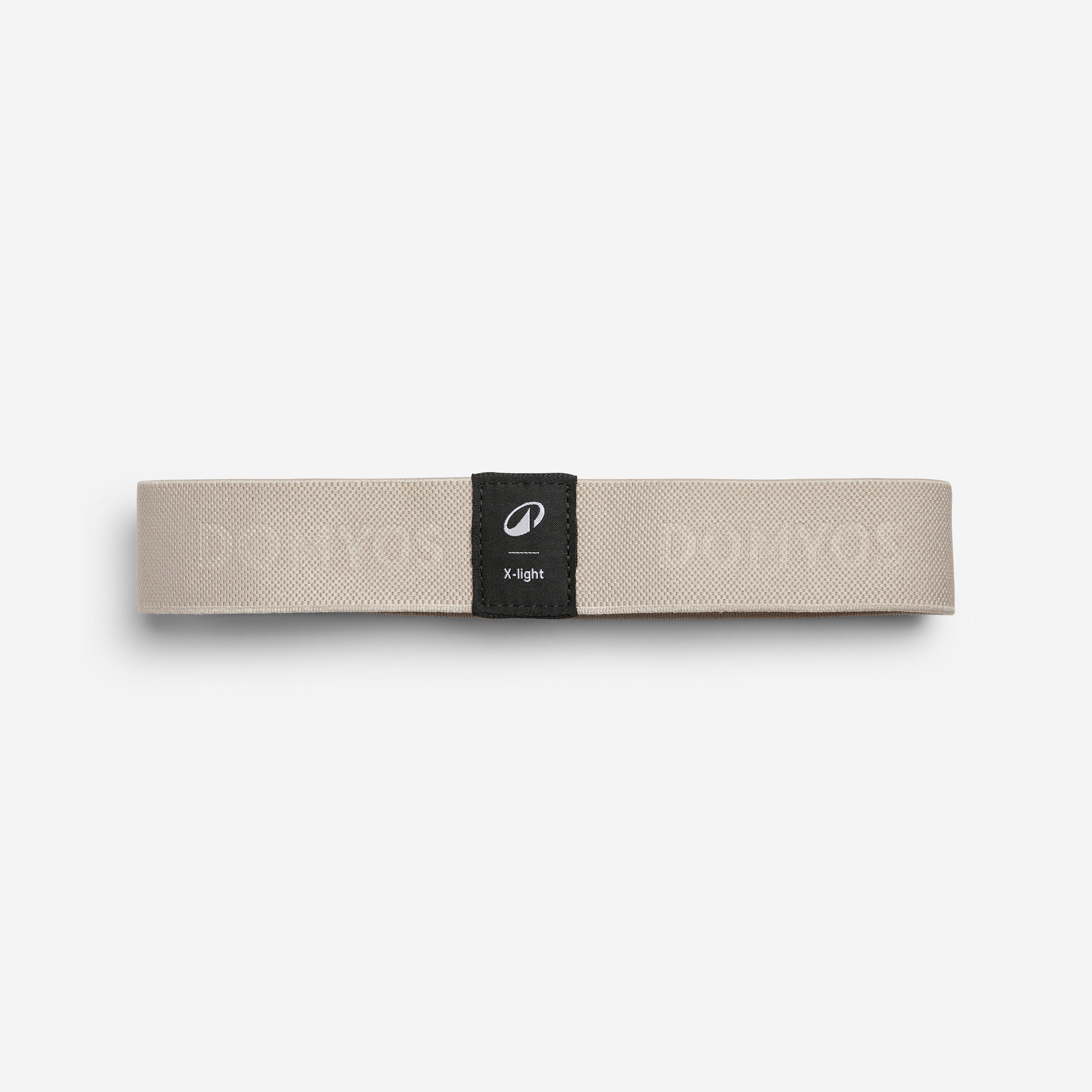 Fitness Extra-Low-Resistance Fabric Glute Band - Beige