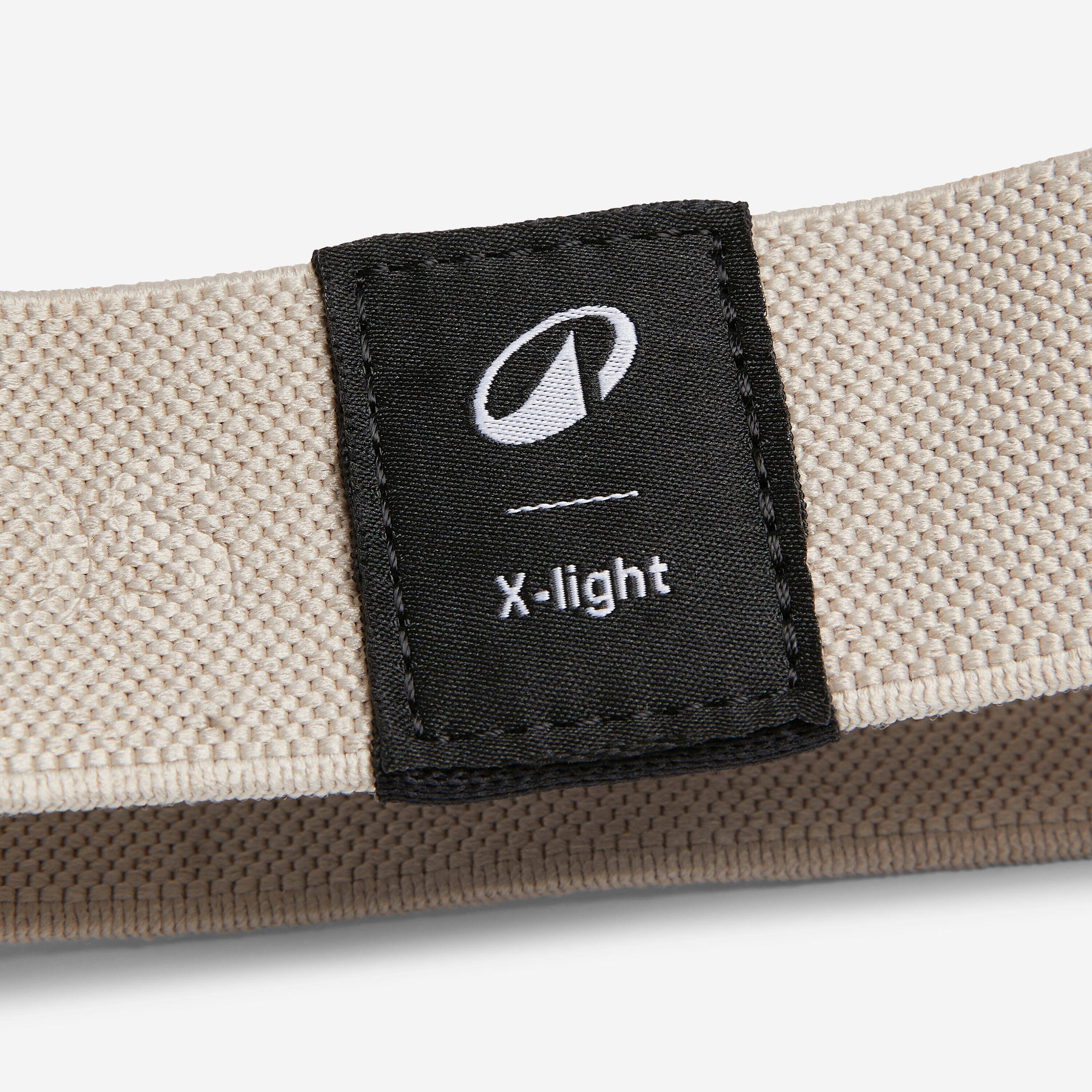 Fitness Low-Resistance Fabric Glute Band 5 kg - Beige -  2