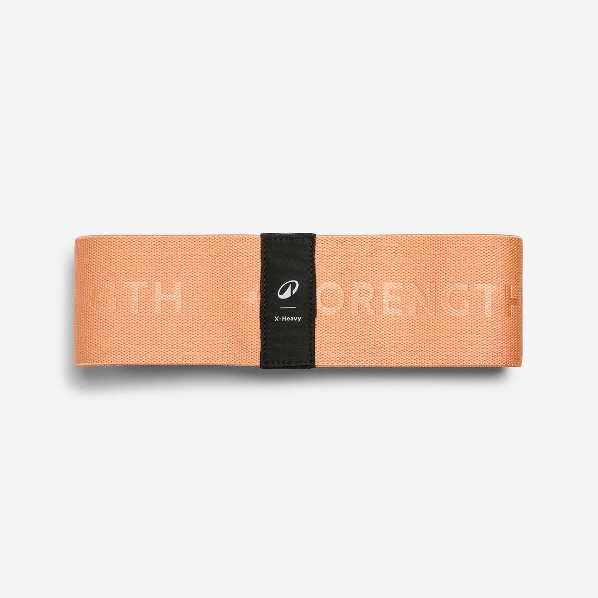 Élastique textile pour fessier de fitness résistance très forte, orange