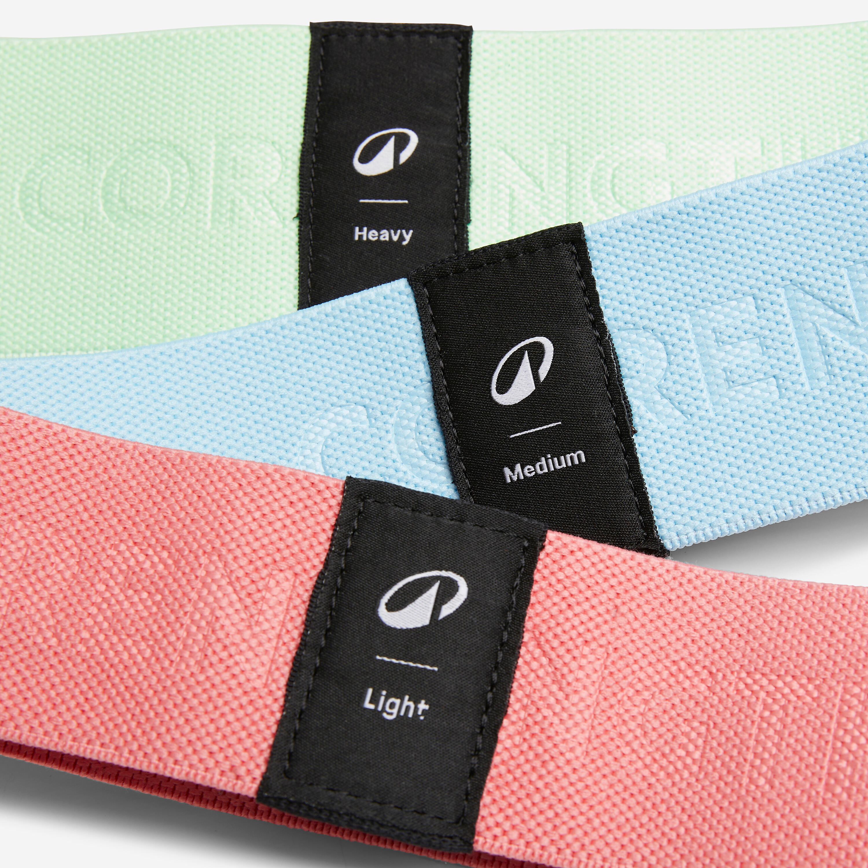 Set of 3 Elastic Training High Resistance Bands