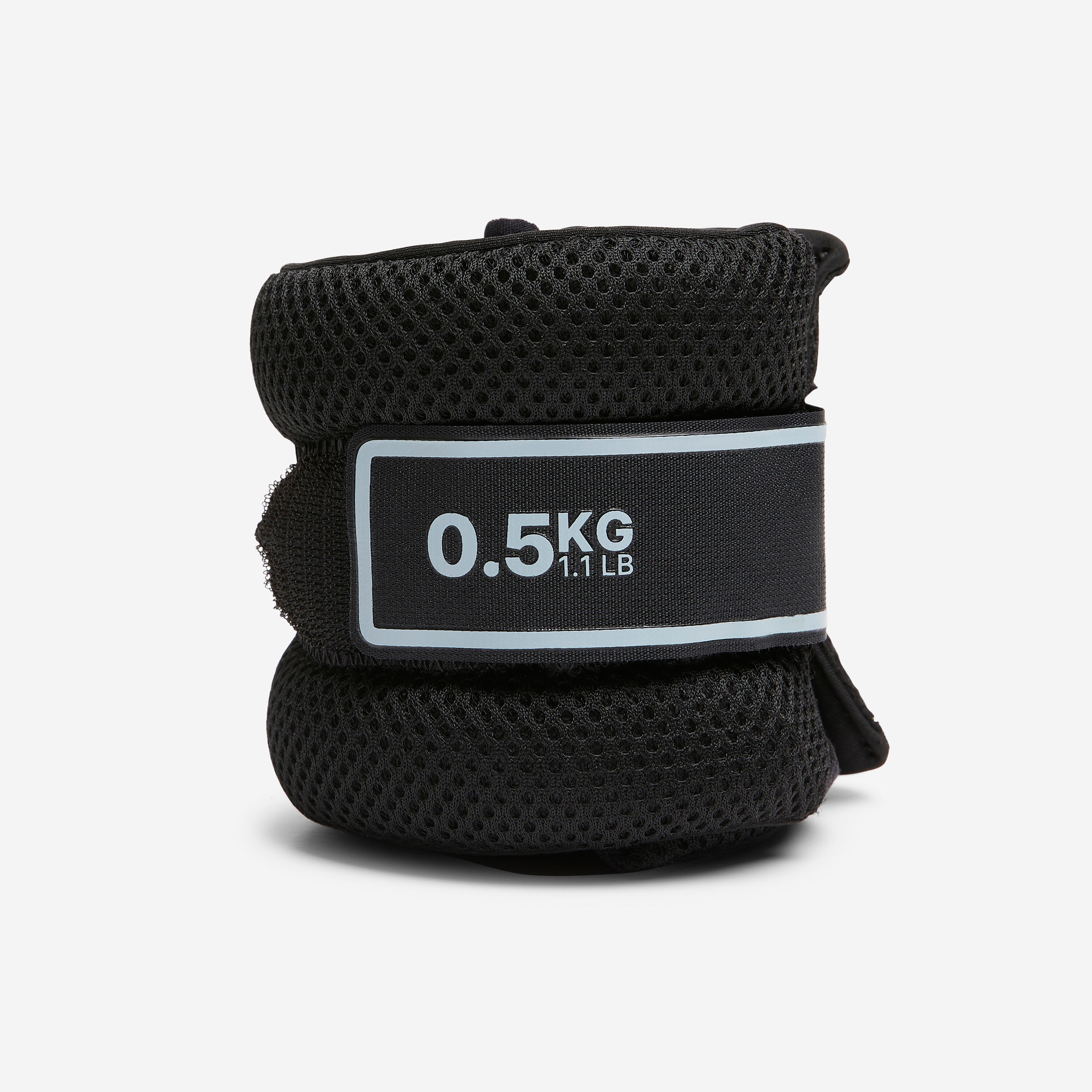 Ankle & Wrist Fitness Weights  0.5 kg - Black