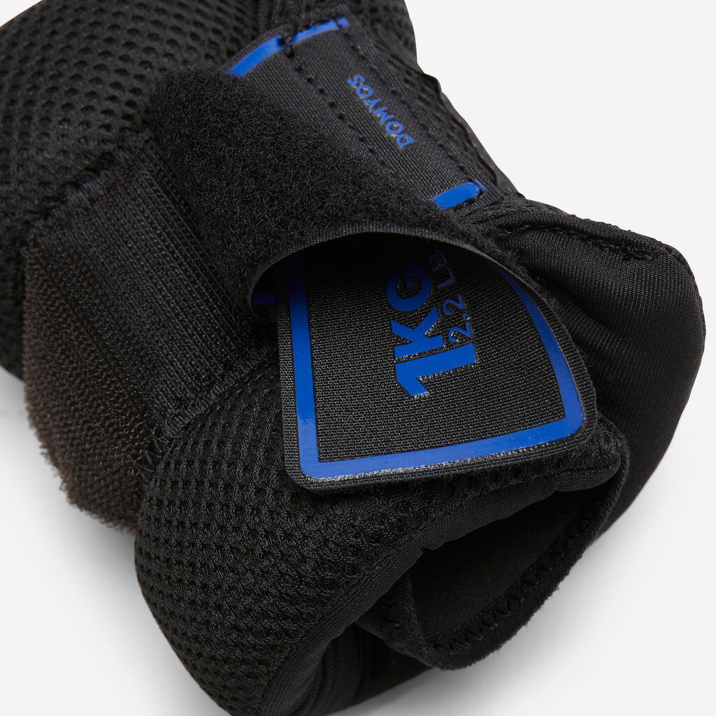 Fitness 2 x 1 kg Wrist and Ankle Weights