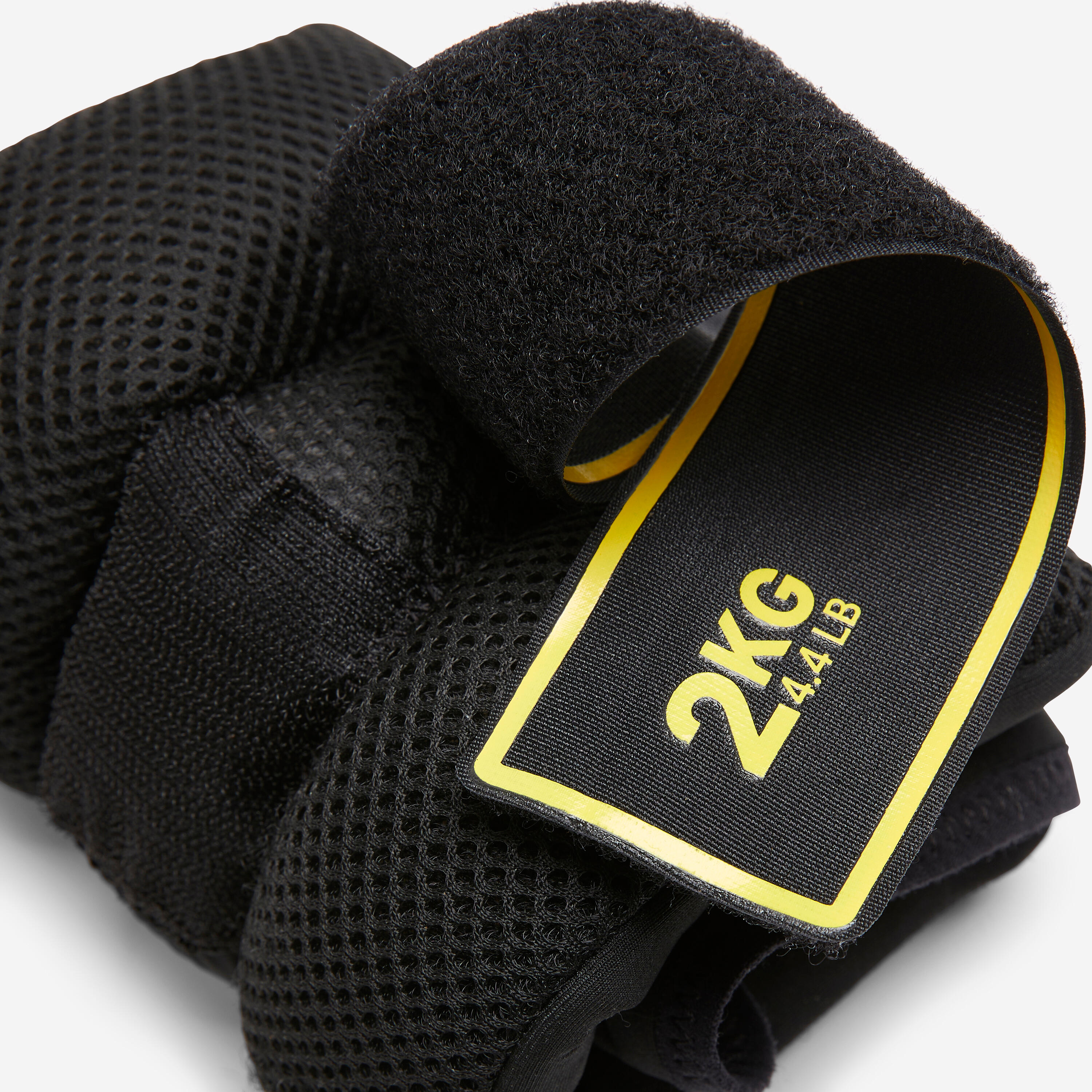 Ankle & Wrist Fitness Weights  2 kg - Smoked Black