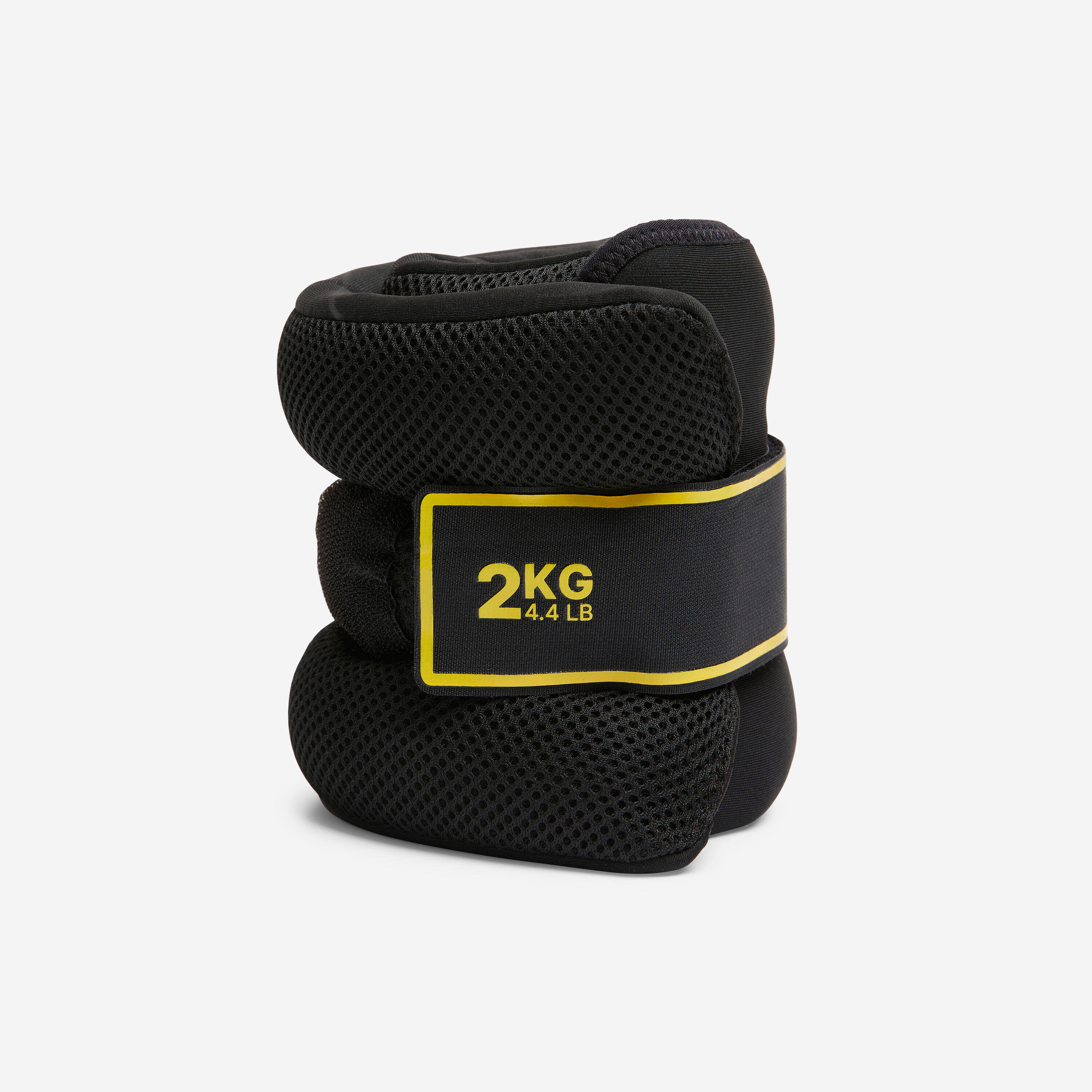 Ankle & Wrist Fitness Weights  2 kg - Smoked Black -  2