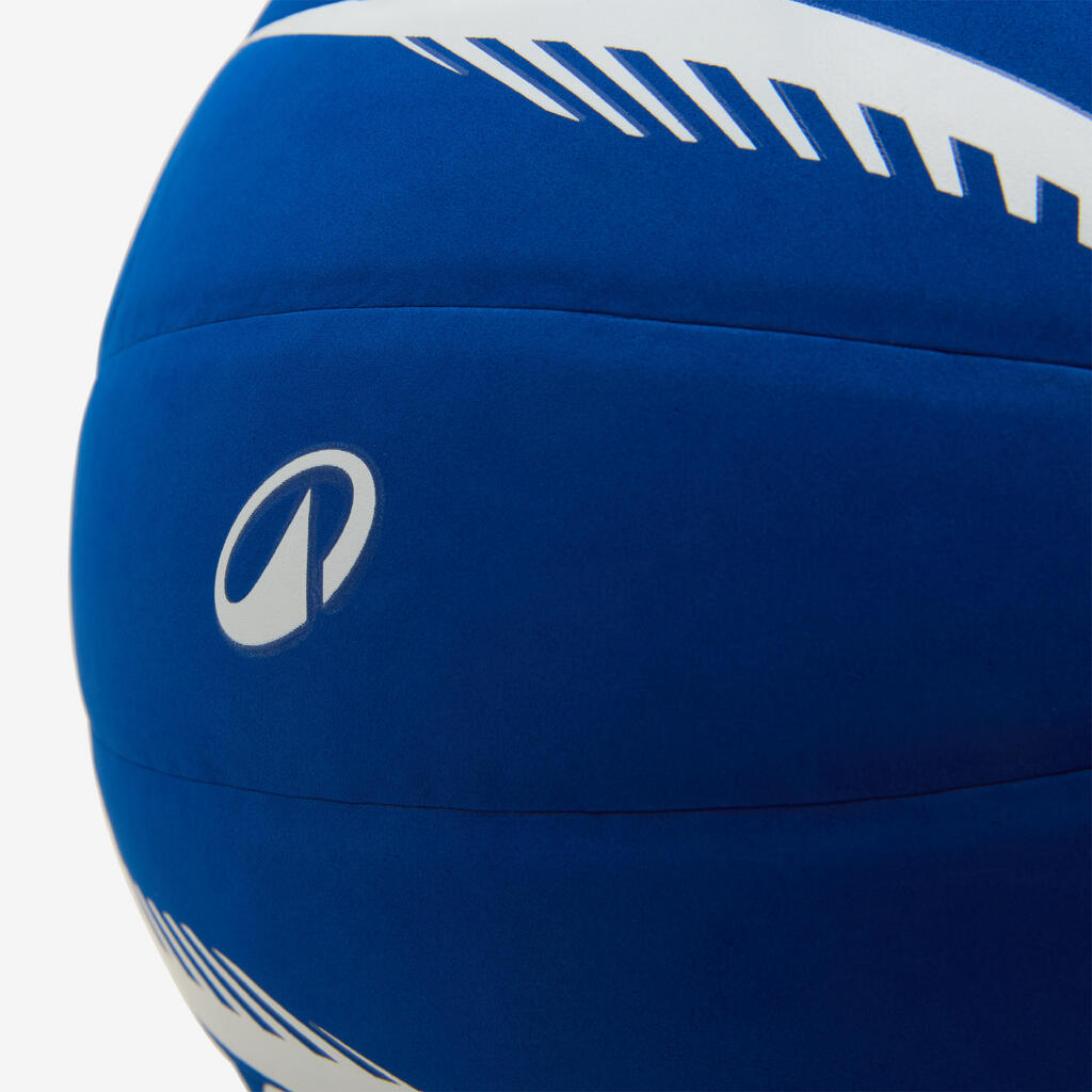 Ballon de volley-ball - vb500 soft 200/220g bleu et blanc