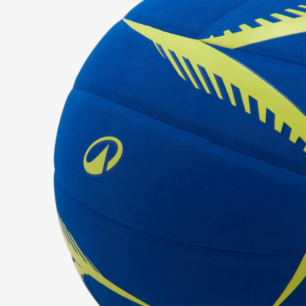 Ballon de volley-ball - vb500 soft 230/250 g bleu et jaune