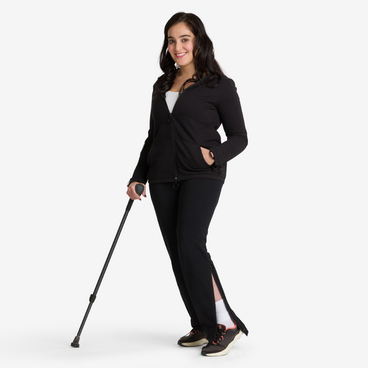 Legging femme facile à enfiler - noir