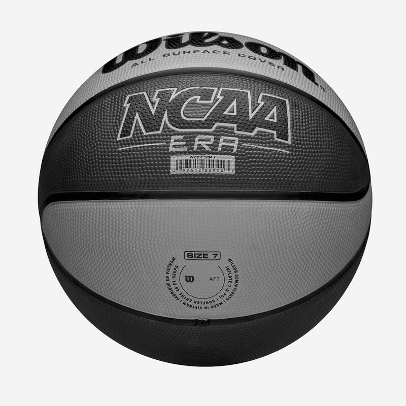 Ballon de basketball taille 7 - WILSON NCAA Era Gris