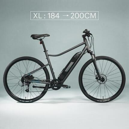 Vélo tout chemin electrique riverside 500 e gris