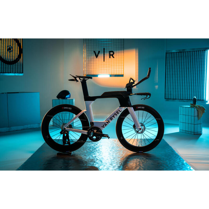 XCR TRIATHLON ULTEGRA DI2 BLANC HOLOGRAPHIQUE