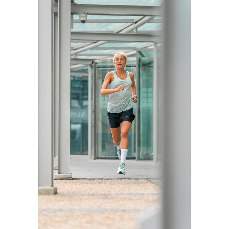 Kadın 2'si 1 Arada Koşu Şortu - Run 500