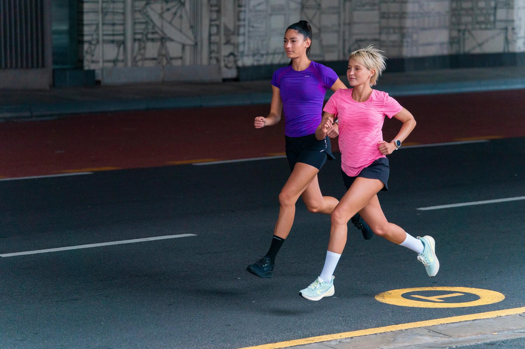 woman running