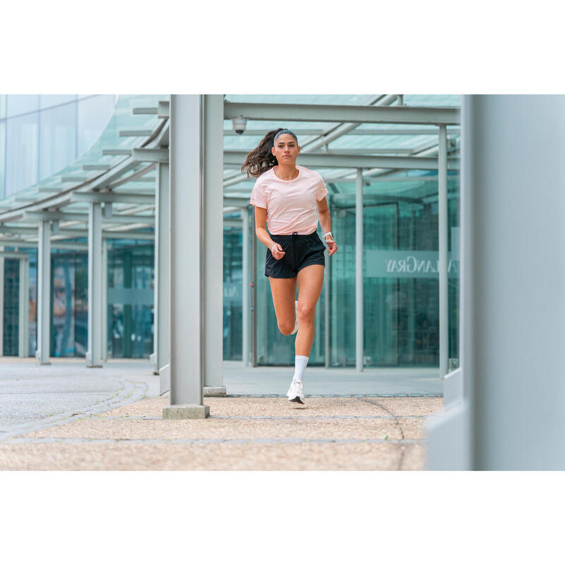 Dámské běžecké prodyšné tričko Run 500 Dry