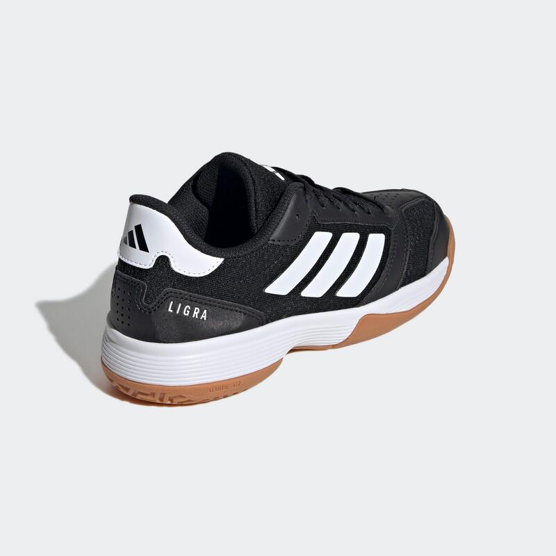 Încălțăminte de handbal ADIDAS ligra negru copii