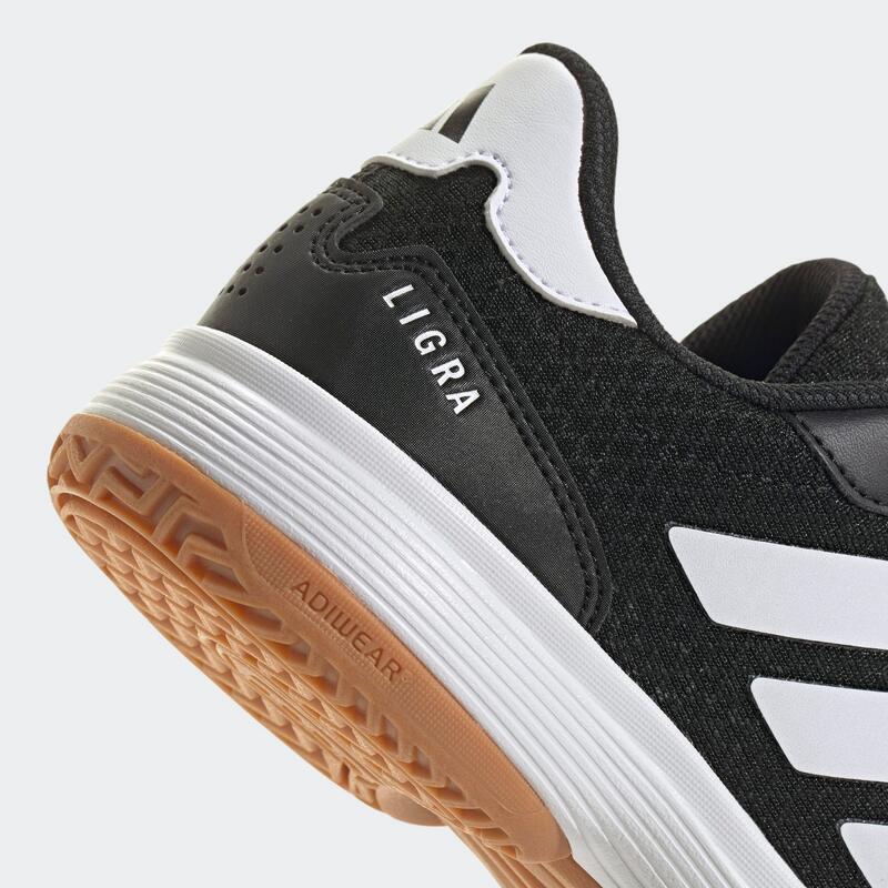 Încălțăminte de handbal ADIDAS ligra negru copii