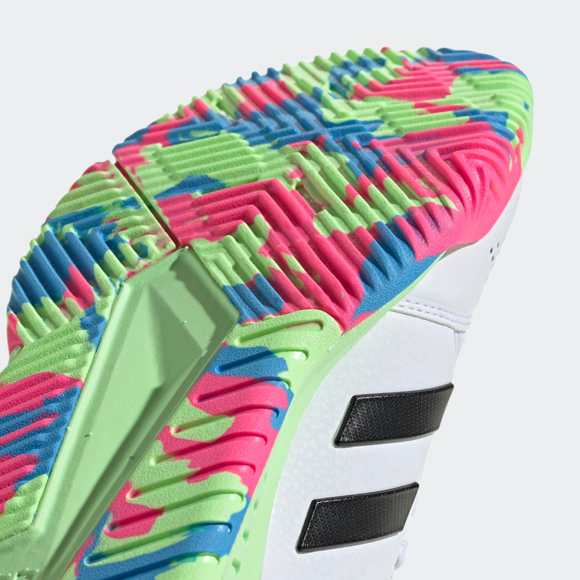 Damen/Herren Handballschuhe - ADIDAS Court Flight weiß 7/9