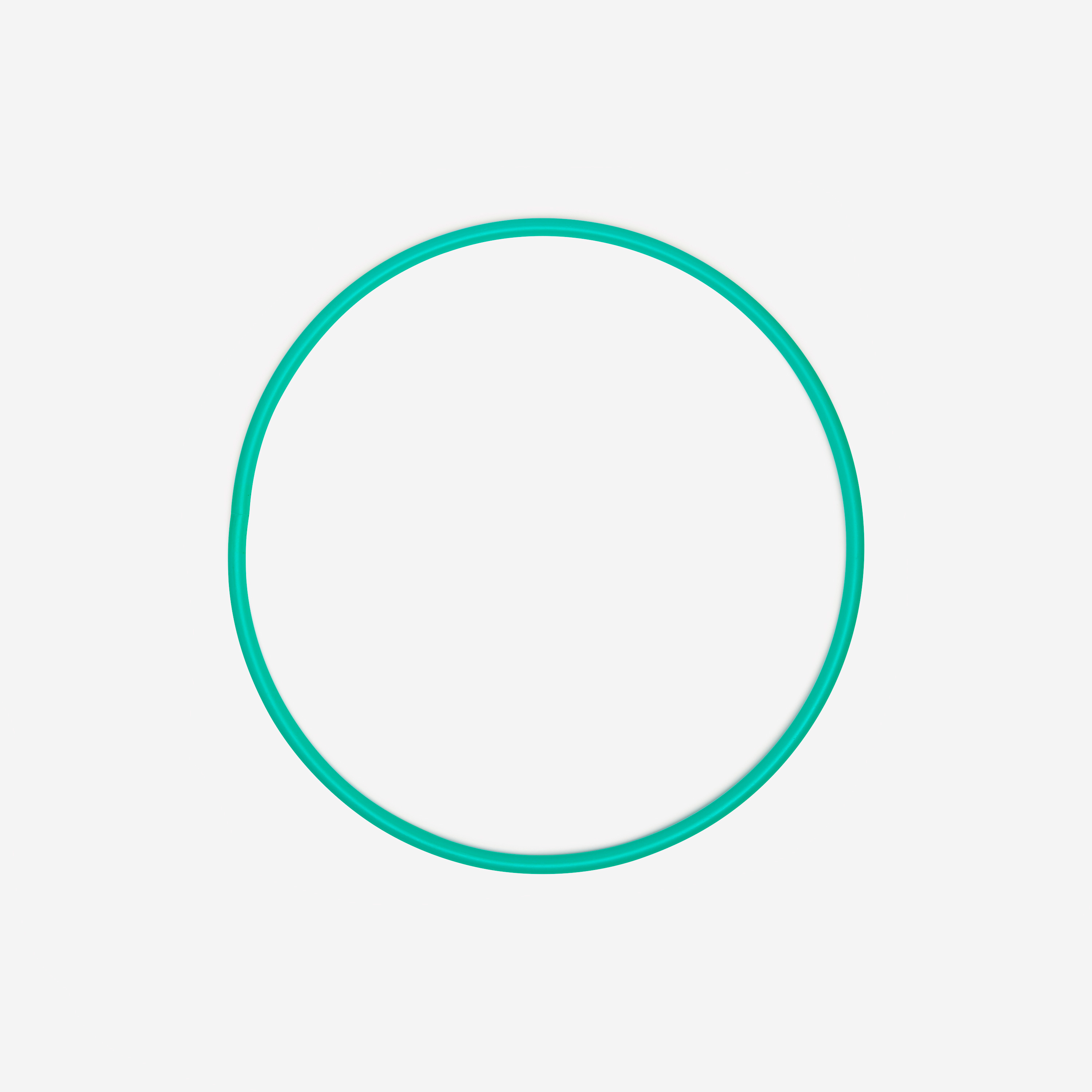 Cerceau de gymnastique rythmique de 65 cm émeraude - Gymnastique Rythmique - Domyos- Clubs - Entreprises - Collectivités - Associations