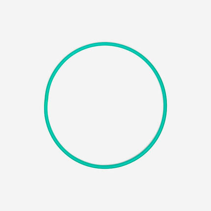 Aro de Gimnasia Rítmica Hula Hoop de 65 cm esmeralda