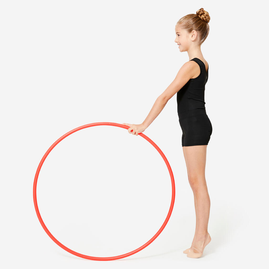 Ružičasti obruč za ritmičku gimnastiku (75 cm)
